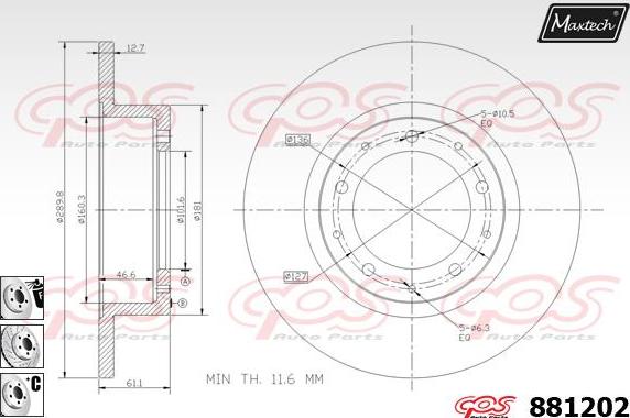 Maxtech 72948021 - Piston, əyləc kaliperi furqanavto.az