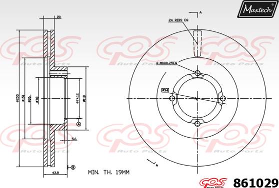 Maxtech 72943009 - Piston, əyləc kaliperi furqanavto.az