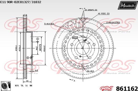 Maxtech 72954011 - Piston, əyləc kaliperi furqanavto.az