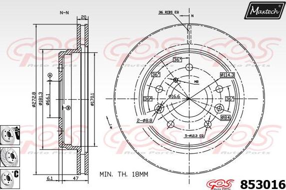 Maxtech 72954030 - Piston, əyləc kaliperi furqanavto.az