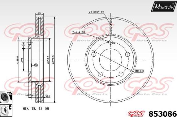 Maxtech 72952002 - Piston, əyləc kaliperi furqanavto.az