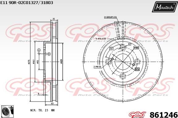 Maxtech 72934001 - Piston, əyləc kaliperi furqanavto.az