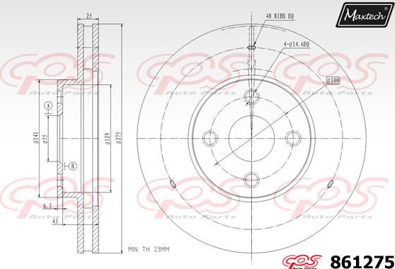 Maxtech 72935009 - Piston, əyləc kaliperi furqanavto.az