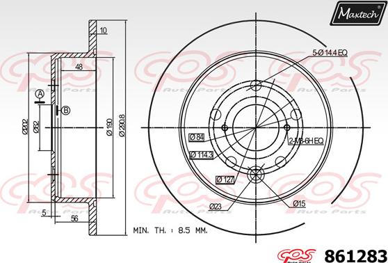 Maxtech 72933002 - Piston, əyləc kaliperi furqanavto.az