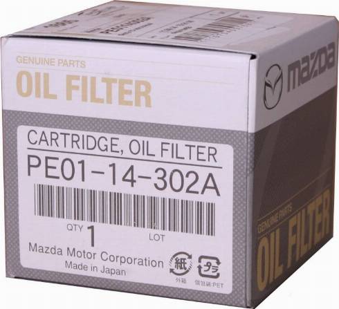 MAZDA PE01-14-302A 9A - Yağ filtri furqanavto.az