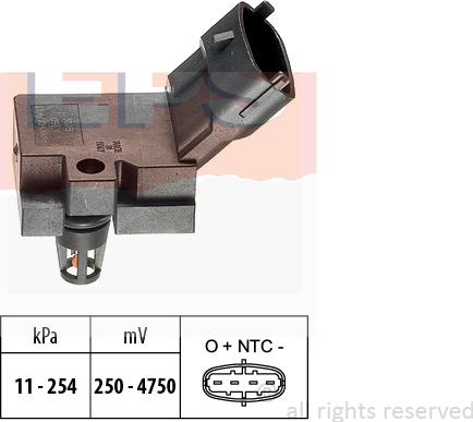 MDR EPS-1993 078 - Sensor, işlənmiş təzyiq furqanavto.az