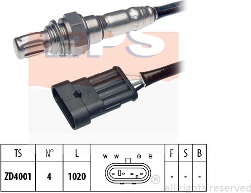 MDR EPS-1997 096 - Lambda Sensoru furqanavto.az