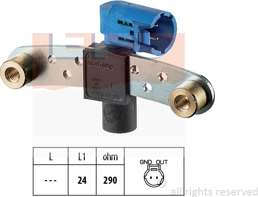 MDR EPS-1953 545 - Sensor, krank mili nəbzi furqanavto.az