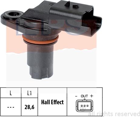 MDR EPS-1953 551 - Sensor, eksantrik mili mövqeyi furqanavto.az