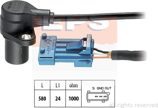 MDR EPS-1953 620 - Sensor, krank mili nəbzi furqanavto.az