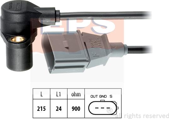 MDR EPS-1953 241 - Sensor, krank mili nəbzi furqanavto.az