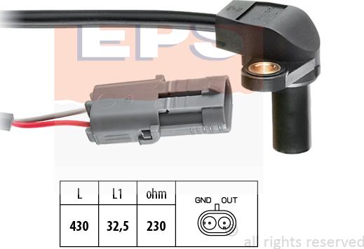 MDR EPS-1953 202 - Sensor, krank mili nəbzi furqanavto.az