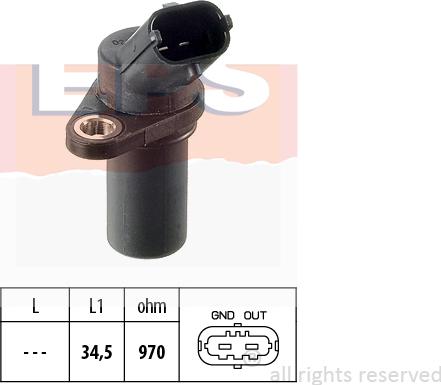 MDR EPS-1953 235 - Sensor, krank mili nəbzi furqanavto.az