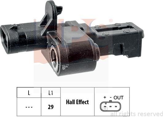 MDR EPS-1953 792 - Sensor, krank mili nəbzi furqanavto.az