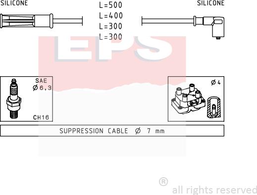 MDR EPS-1499 244 - Alovlanma kabeli dəsti furqanavto.az