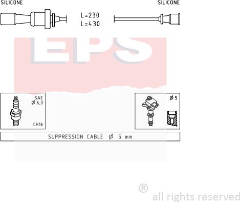 MDR EPS-1499 251 - Alovlanma kabeli dəsti furqanavto.az