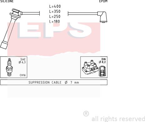 MDR EPS-1499 239 - Alovlanma kabeli dəsti furqanavto.az