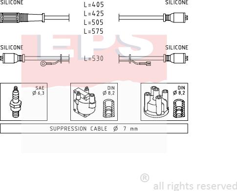 MDR EPS-1500 386 - Alovlanma kabeli dəsti furqanavto.az