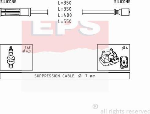 MDR EPS-1501 443 - Alovlanma kabeli dəsti furqanavto.az