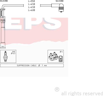 MDR EPS-1501 681 - Alovlanma kabeli dəsti furqanavto.az