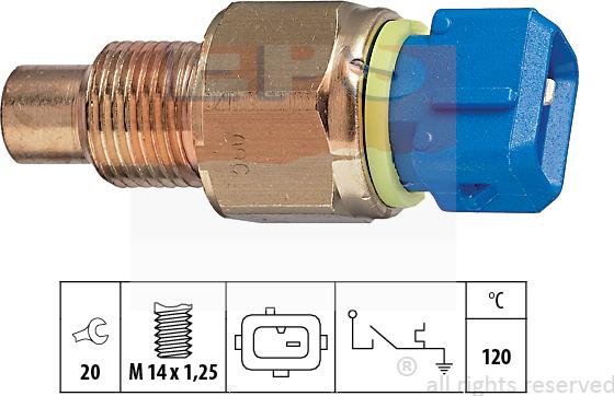 MDR EPS-1840 131 - Sensor, soyuducu suyun temperaturu furqanavto.az