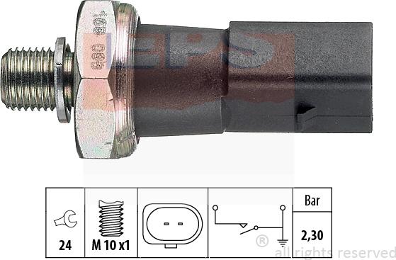 MDR EPS-1800 190 - Göndərən vahid, yağ təzyiqi www.furqanavto.az