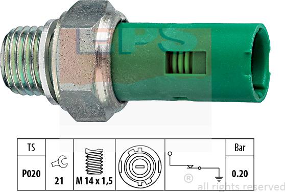 MDR EPS-1800 131 - Göndərən vahid, yağ təzyiqi furqanavto.az