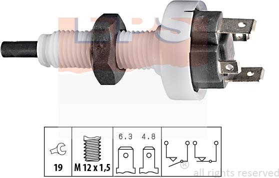 MDR EPS-1810 049 - Əyləc işığı açarı furqanavto.az