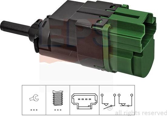 MDR EPS-1810 332 - Əyləc işığı açarı furqanavto.az