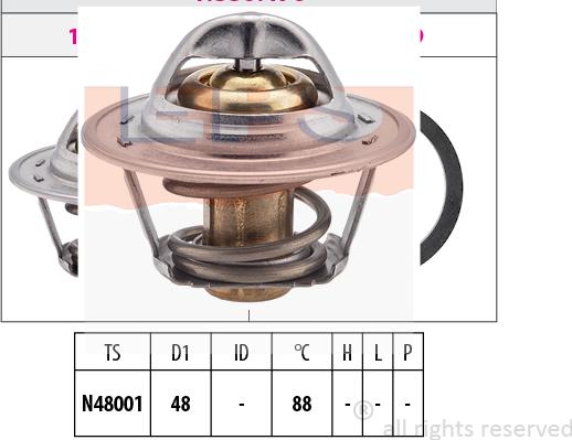 MDR EPS-1880 470S - Termostat, soyuducu furqanavto.az