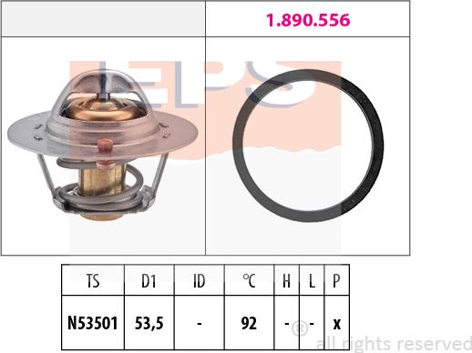 MDR EPS-1880 576 - Termostat, soyuducu furqanavto.az