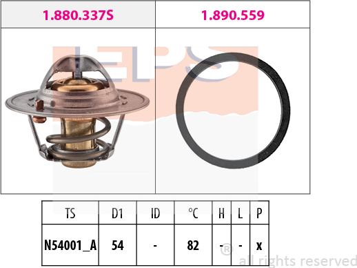 MDR EPS-1880 667 - Termostat, soyuducu furqanavto.az