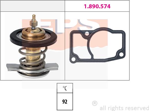 MDR EPS-1880 607 - Termostat, soyuducu furqanavto.az