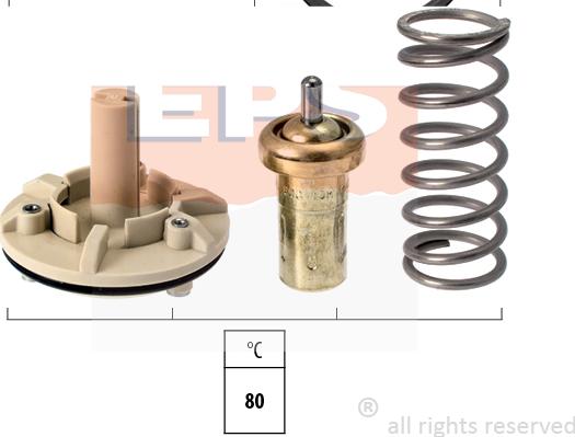 MDR EPS-1880 689S - Termostat, soyuducu furqanavto.az