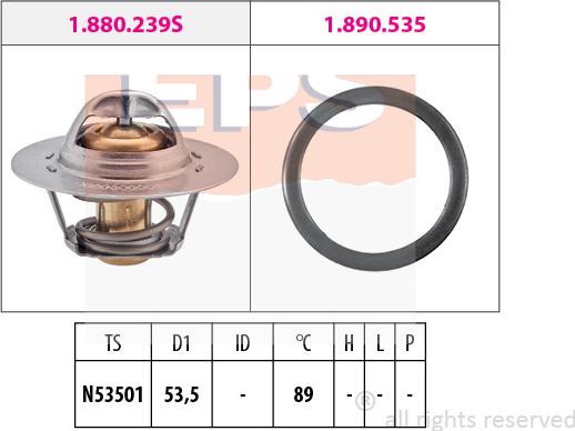 MDR EPS-1880 630 - Termostat, soyuducu furqanavto.az