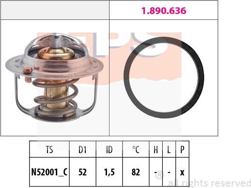 MDR EPS-1880 679 - Termostat, soyuducu furqanavto.az