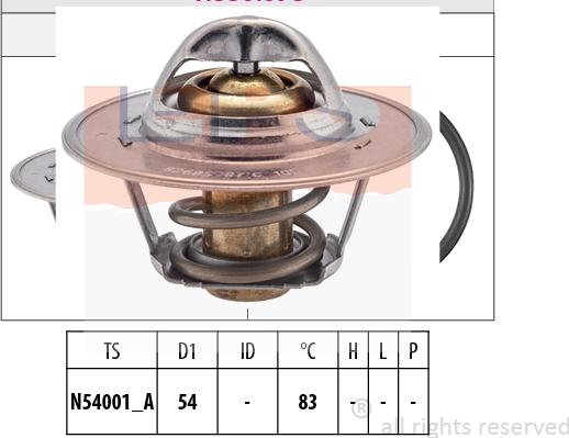 MDR EPS-1880 678S - Termostat, soyuducu furqanavto.az