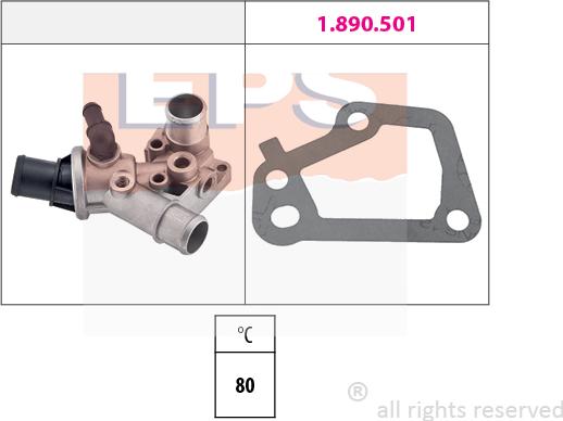 MDR EPS-1880 152 - Termostat, soyuducu furqanavto.az