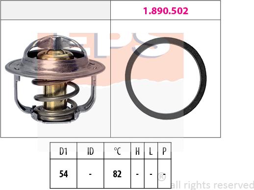 MDR EPS-1880 800 - Termostat, soyuducu furqanavto.az