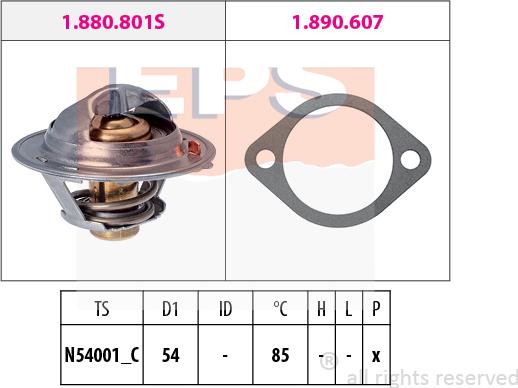 MDR EPS-1880 801 - Termostat, soyuducu www.furqanavto.az