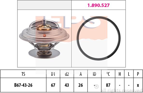 MDR EPS-1880 385 - Termostat, soyuducu furqanavto.az