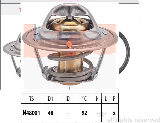 MDR EPS-1880 376S - Termostat, soyuducu furqanavto.az