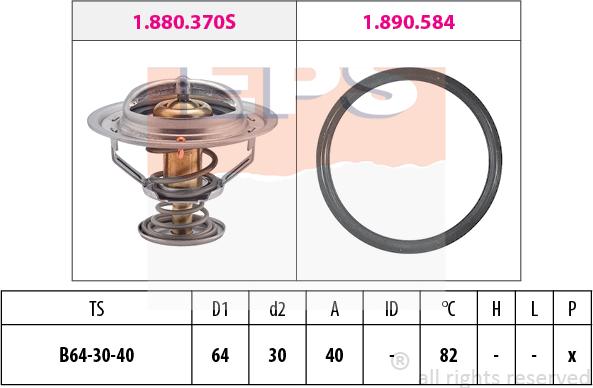 MDR EPS-1880 370 - Termostat, soyuducu furqanavto.az