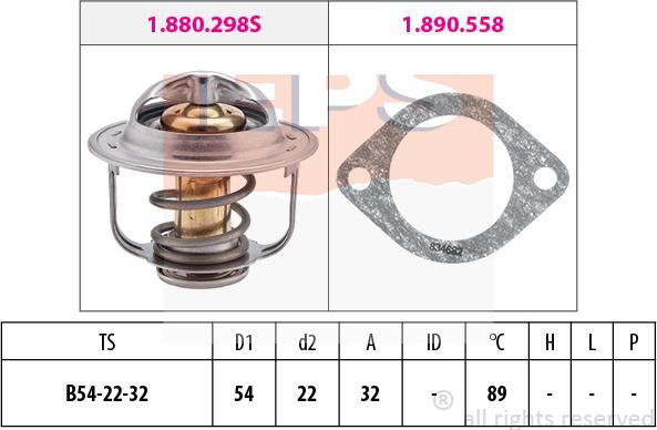 MDR EPS-1880 298 - Termostat, soyuducu furqanavto.az