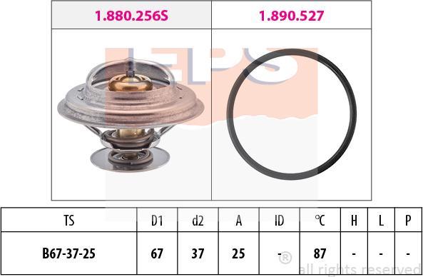 MDR EPS-1880 256 - Termostat, soyuducu furqanavto.az