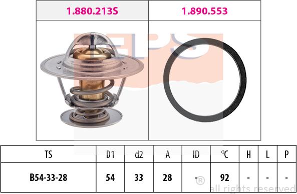 MDR EPS-1880 213 - Termostat, soyuducu furqanavto.az