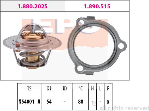 MDR EPS-1880 234 - Termostat, soyuducu www.furqanavto.az