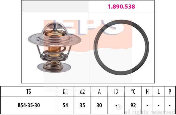 MDR EPS-1880 279 - Termostat, soyuducu furqanavto.az