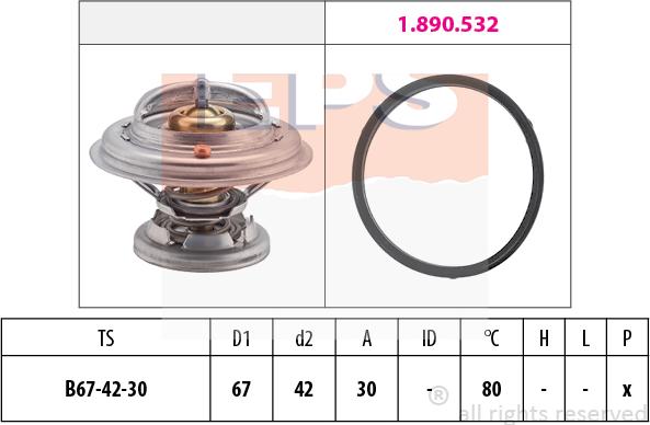 MDR EPS-1880 271 - Termostat, soyuducu furqanavto.az