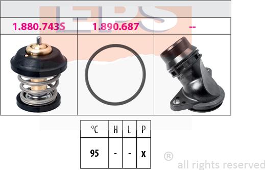 MDR EPS-1880 799K - Termostat, soyuducu furqanavto.az